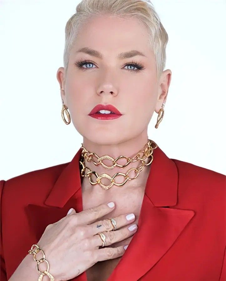 Retrato editorial da Xuxa Meneghel